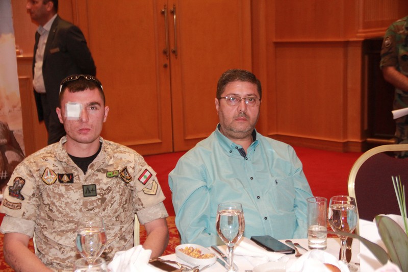 Lunch for the Casualties of Lebanese Army 